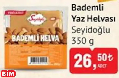 SEYİDOĞLU   BADEMLİ YAZ HELVASI